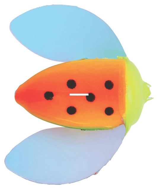 Yakima Bait Spin-N-Glo B12-Sz 6 Fire Tiger Pearl Wing
