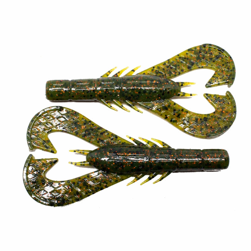 Googan Baits Krackin' Craw Soft Bait Watermelon Red