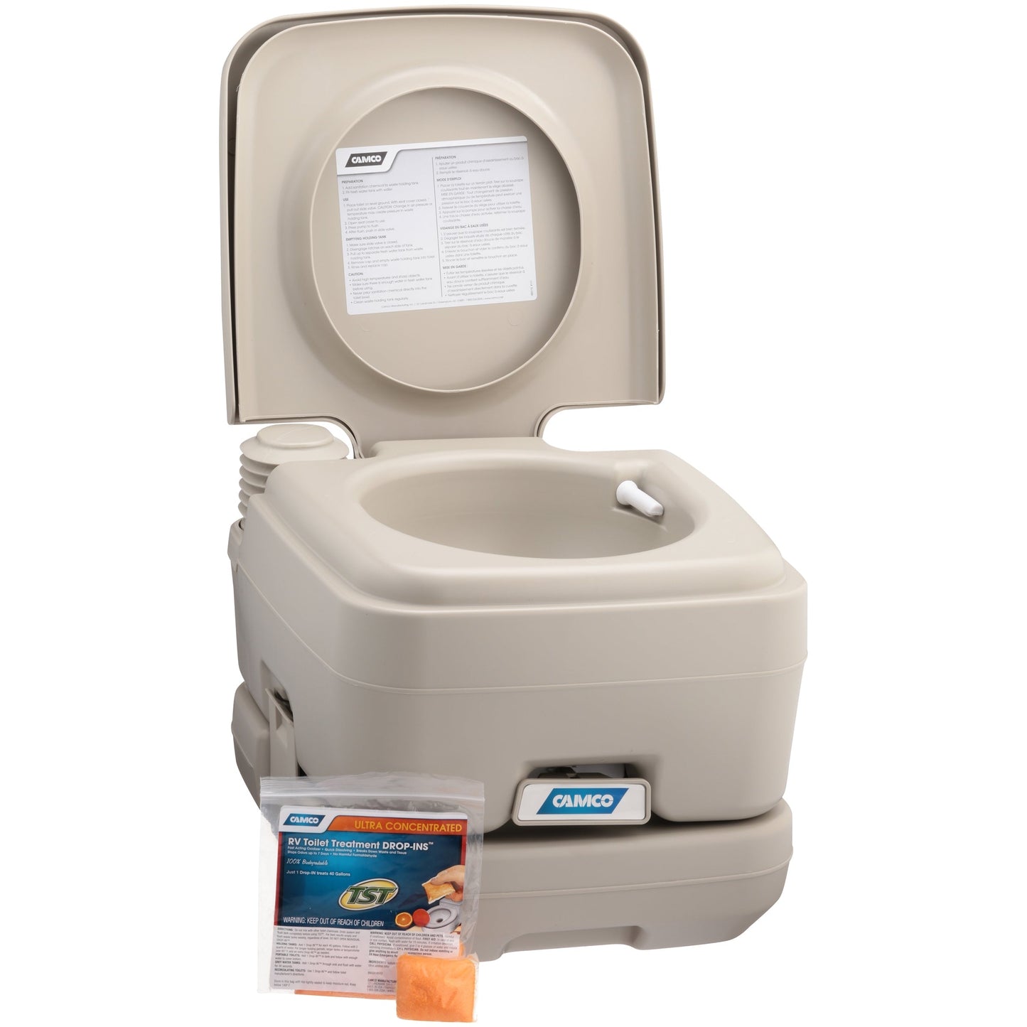 Camco 2.6 Gal. Portable Toilet
