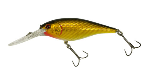 Berkley Flicker Shad Fishing Lure Black Gold 5/16 Oz