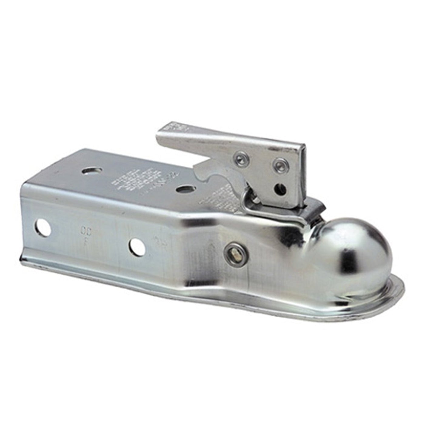 Fulton Coupler Ball Size 2 in. 3 in. Tongue Mount Width Straight Channel Zinc Finish Rating 3 500 Lbs. 10.50 X 4.50 X 4 in.