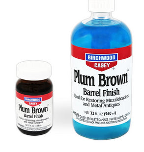 Birchwood Casey Plum Brown Barrel Finish 5 Oz Bottle ZZB