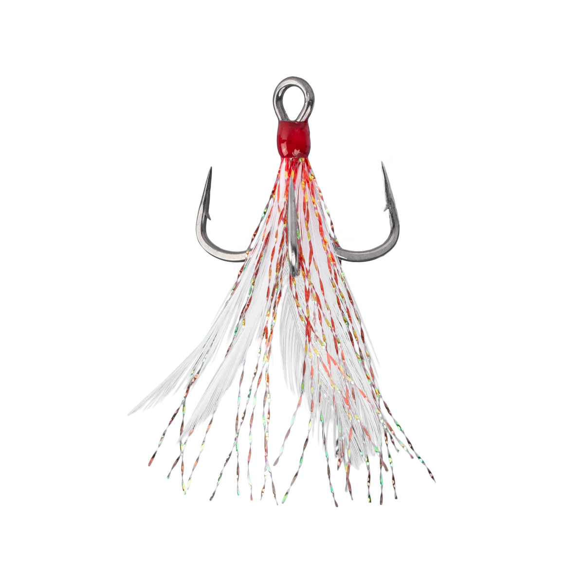 Mustad In-Line Triple Grip Feathered Hooks