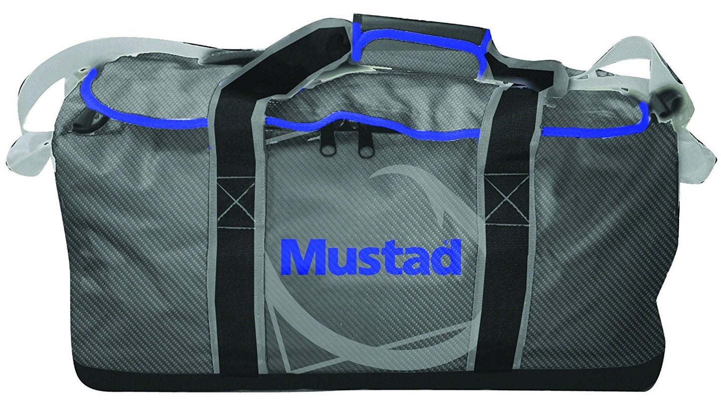 MB015 24 in. Dark Grey & Blue 500D Tarpaulin Boat Bag