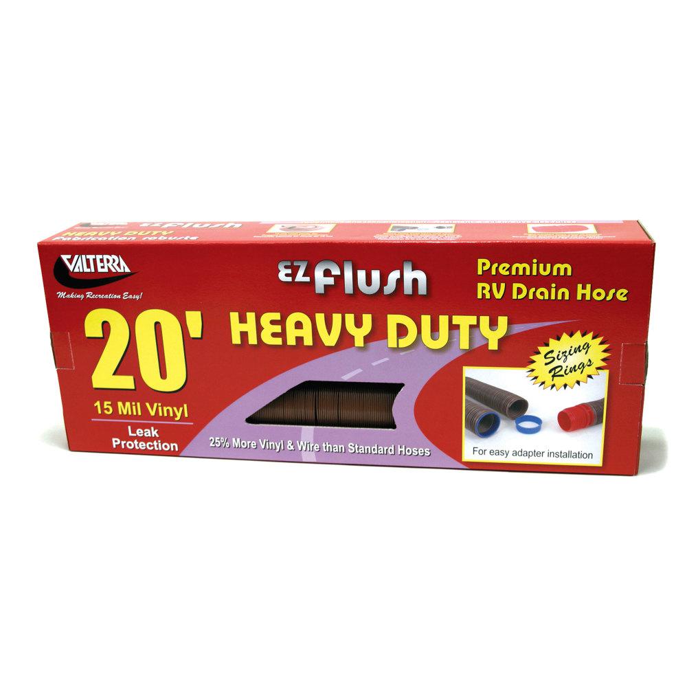 Valterra D04-0040 Ez Flush Heavy-Duty Drain Hose - 20