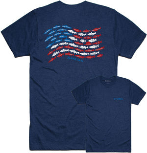 Simms Upstream USA T-Shirt