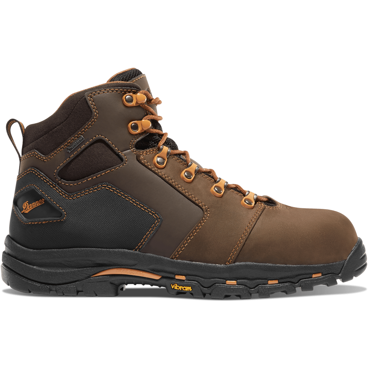 Danner Vicious 4.5 Brown/Orange NMT Composite Toe Men's Work Boot
