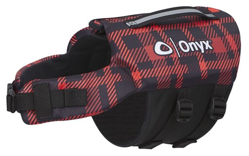 Onyx 3005.7282 Neoprene Pet Vest Plaid - Large
