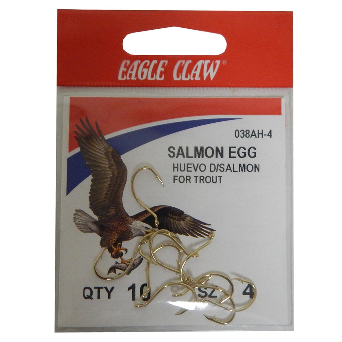Eagle Claw Salmon Egg Up Eye Offset