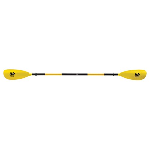 787875 240 Cm Bounce X-Grip Kayak Aluminum Paddle Yellow - 2 Piece