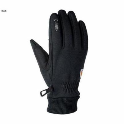 Carhartt Wind Fighter Thermal-Lined Fleece Touch-Sensitive Knit Cuff Gloves Men's