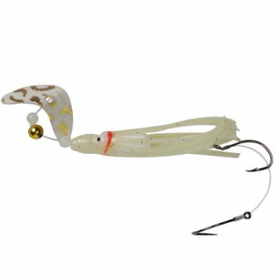 Macks Cha Cha Sockeye Squidder - Glow White Silver Scale Blade/Hot Pink