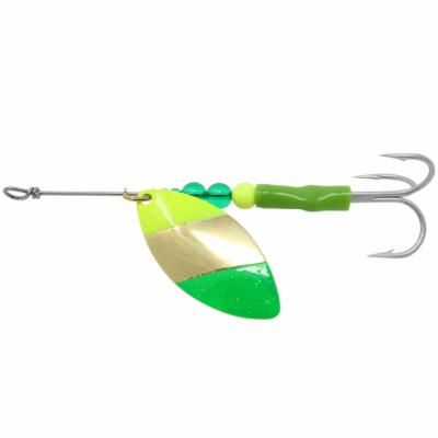 XXB Poulsen Cascade Wise Guy Single Blade Spinner - Frosted Pink Rainbow