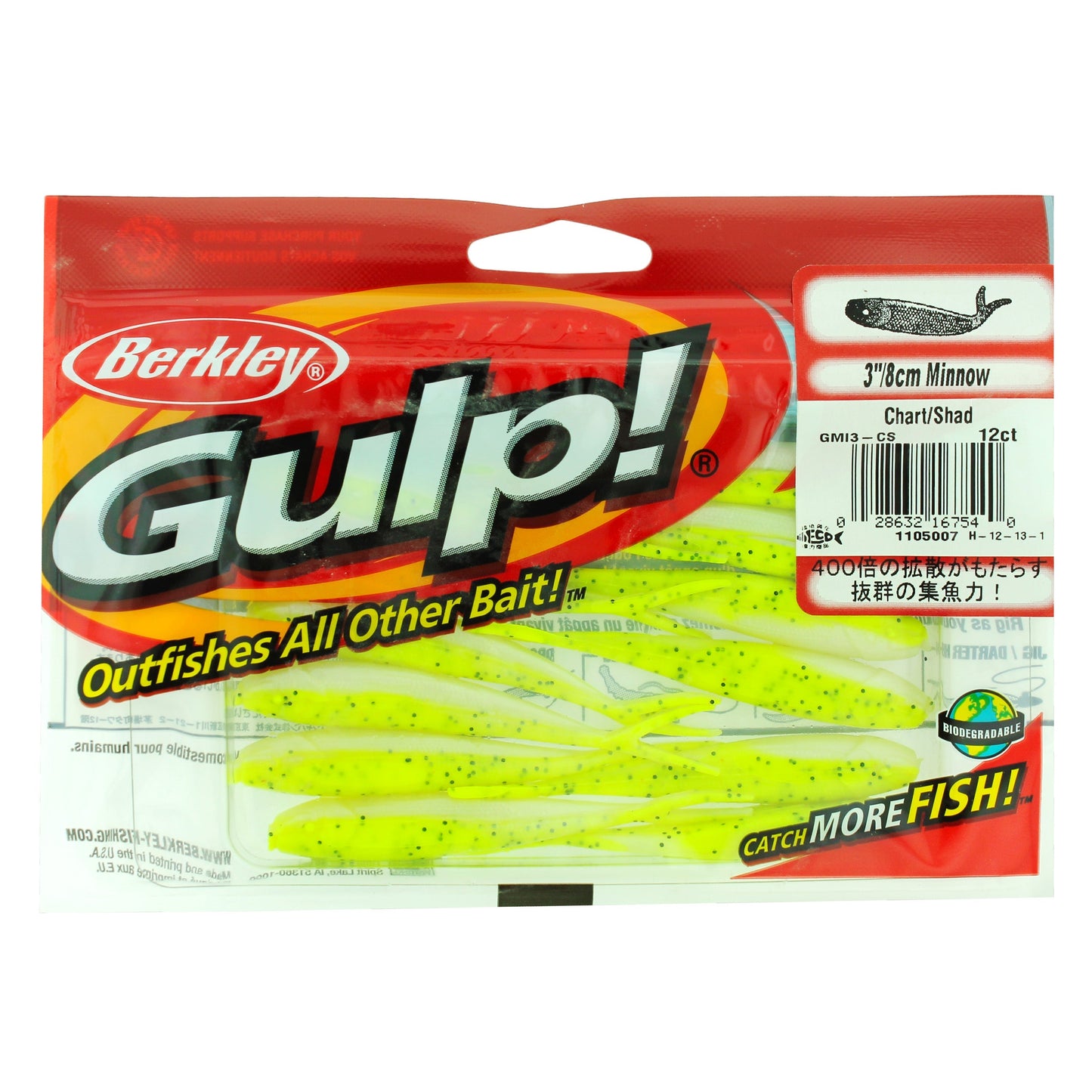 Berkley Gulp! Minnow Soft Bait Green