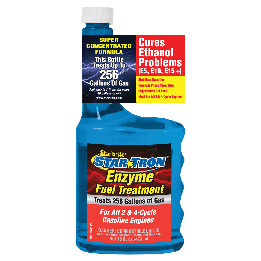 Star Brite Star Tron Gasoline Fuel Treatment 16 Oz