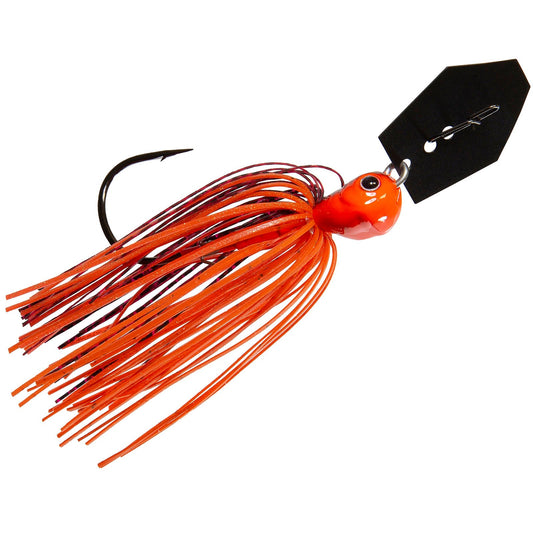 1130556 0.375 Oz Chatterbait Jack Hammer Fire Craw