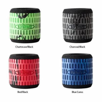 Reel Grip Sleeve 2Pk Straight Red Black 2PK