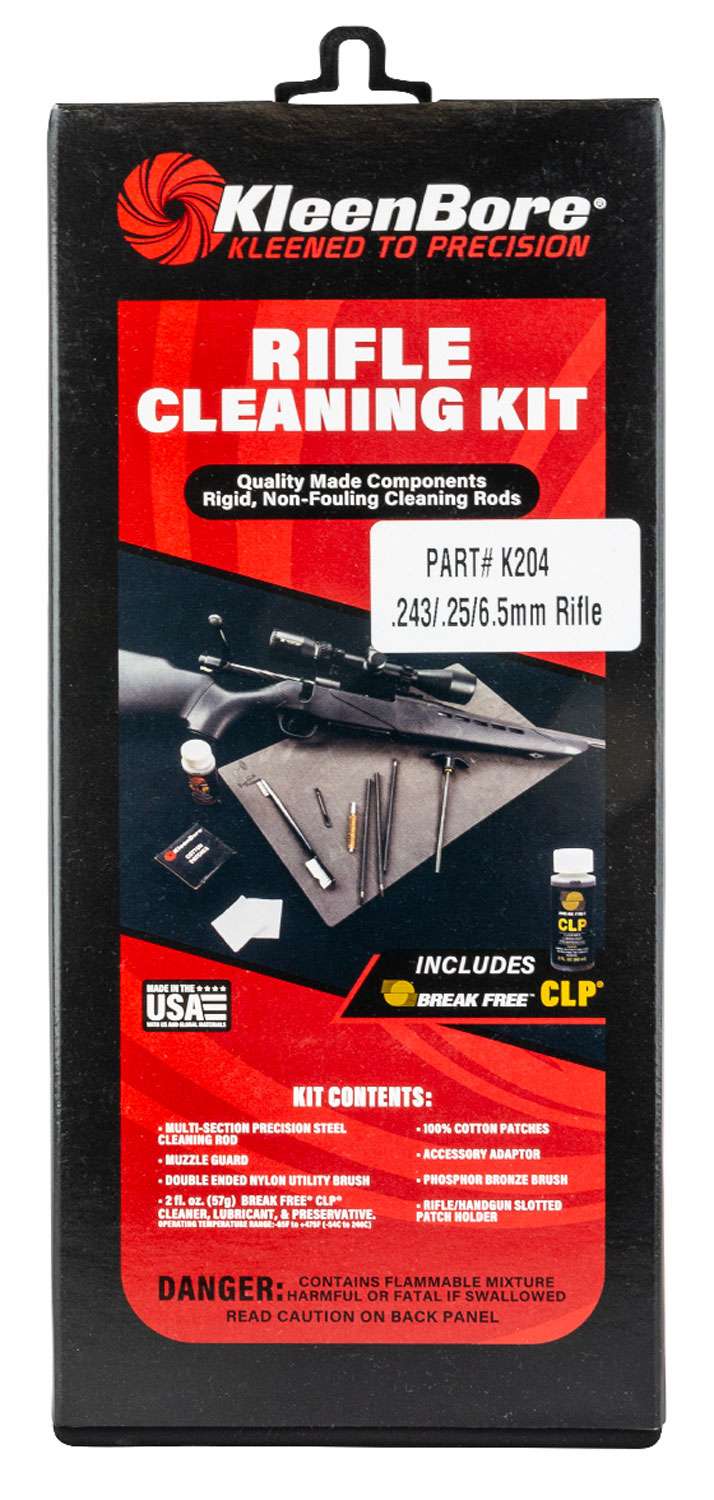 Kleen-Bore Classic Cleaning Kit 243256Mm6.5Mm Rifle