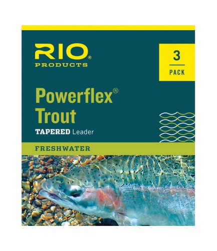 RIO Powerflex 7.5 Ft. Trout Leader - 3 Pack 5X