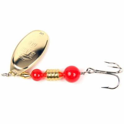 Yakima Bait Flash Glo Casting Spinner 1/4 Oz #2 Treble Brass