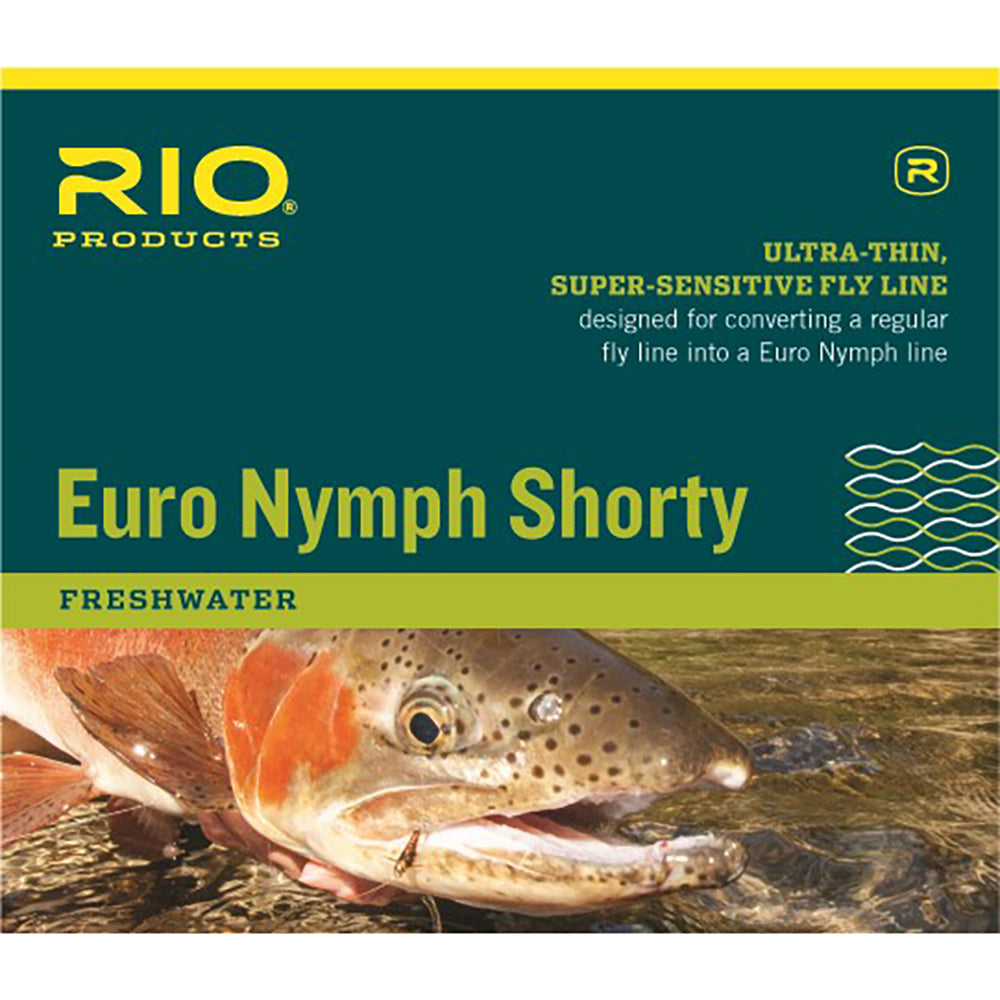 RIO Products Euro Nymph Shorty Fly Line Olive/Orange
