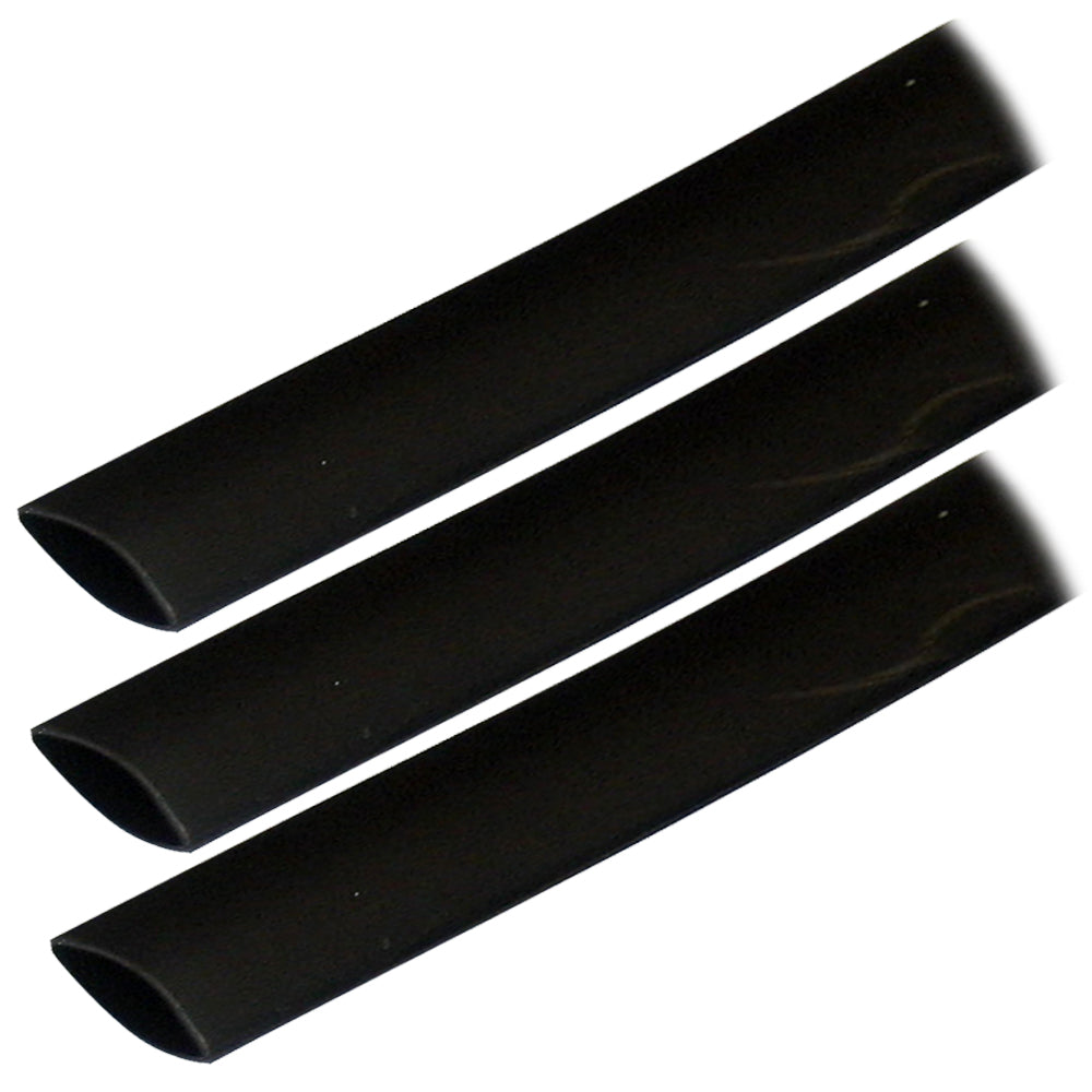 ANC-306103 0.75 X 3 in. Heat Shrink Tubing Black