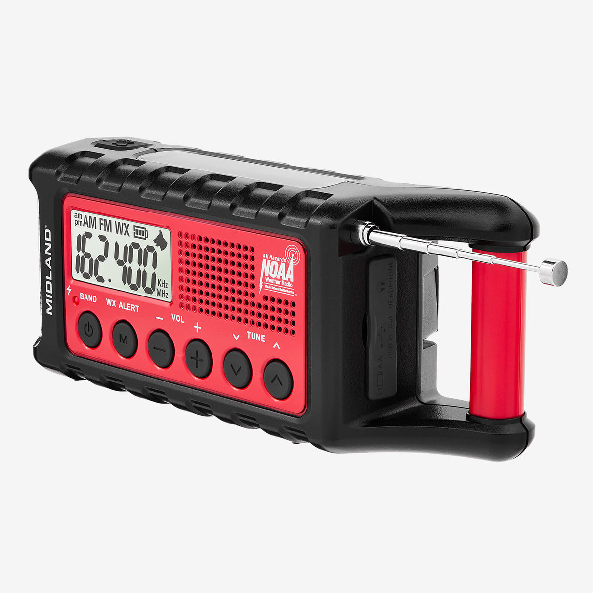 Midland ER310 Portable Emergency Crank Weather Radio