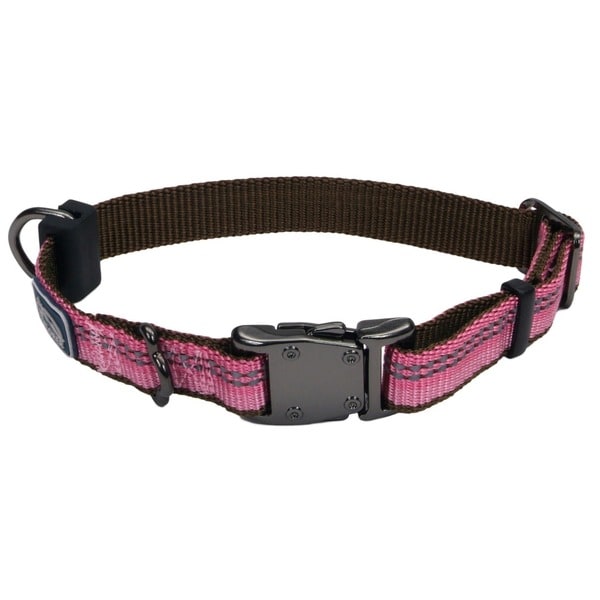 Coastal Pet Products 76484364341 K9 Explorer 0.62 In. Adjustable Collar Rosebud Pink - 10 - 14 In.