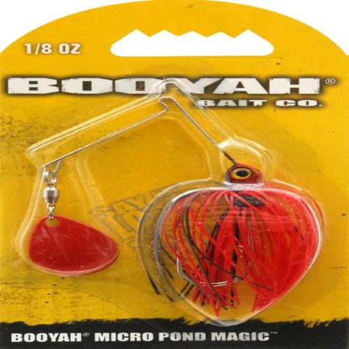 BYMPM18-692 Booyah Micro Pond Magic Spinner Bait - 0.13 Oz. Fire Ant