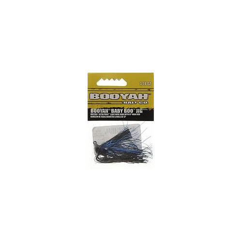 Booyah Baits Baby Boo Jig | Black/Blue; 3/16 Oz.