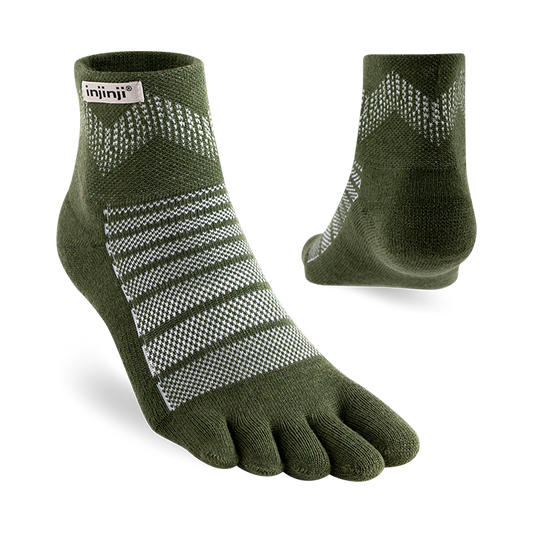 Injinji Outdoor Midweight Mini-Crew Wool