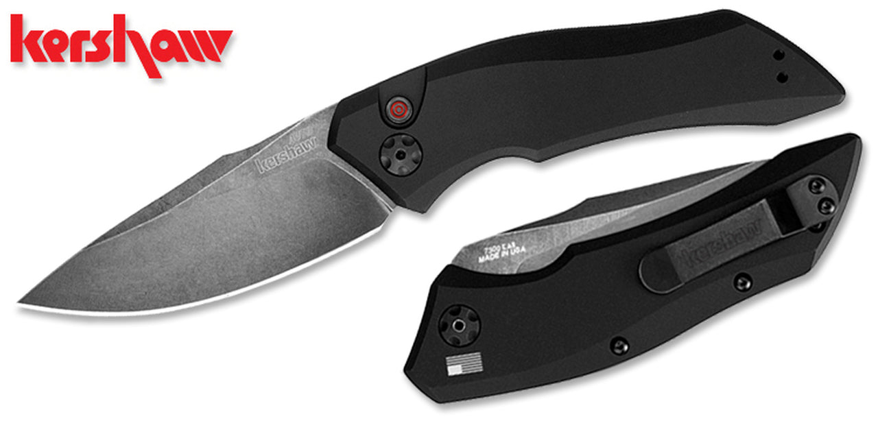 Kershaw Launch 1 Pocket Knife 3.4" Steel Blade
