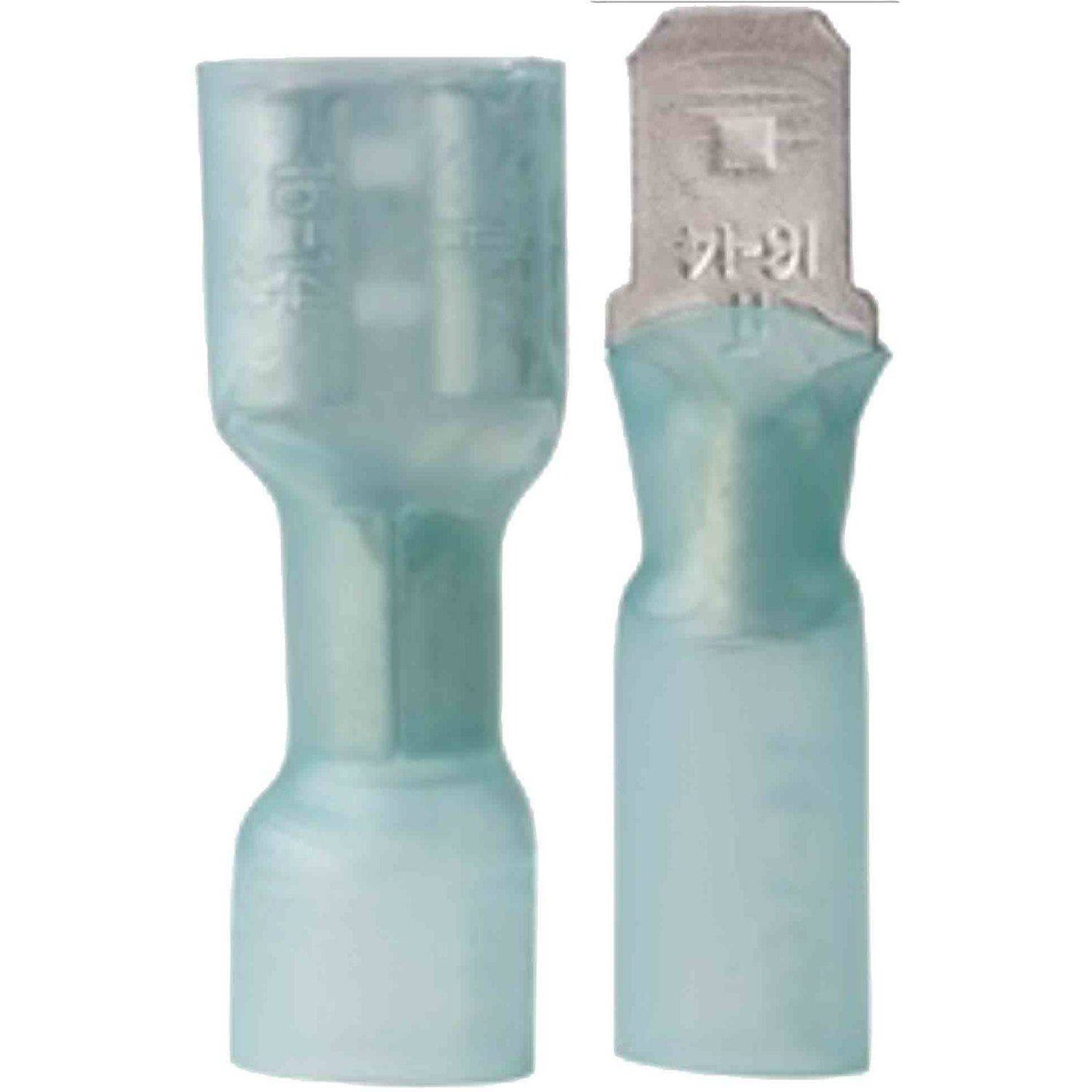 Heat Shrink Disconnects 16-14 American Wire Gauge Male 3 Pack