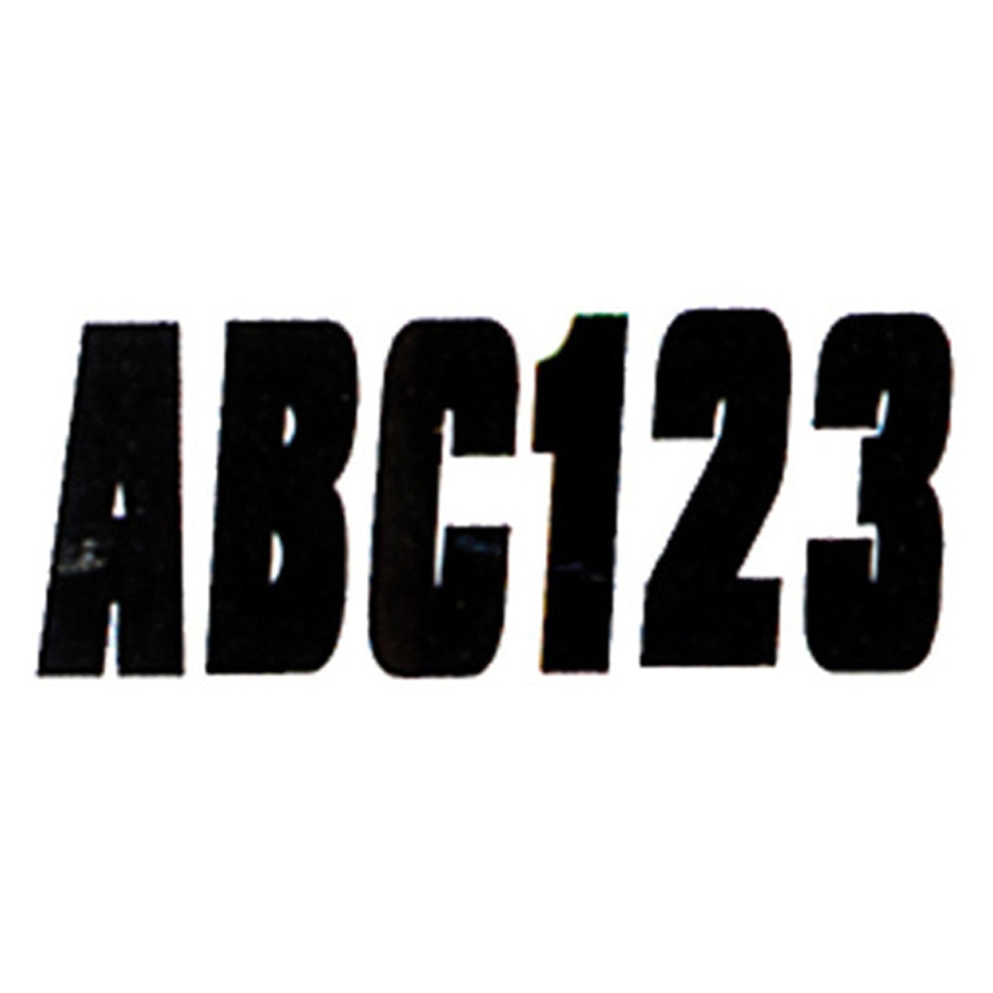 BLK350EC 350 Series 3 in. Letter-Number Kit