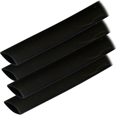 Ancor 3/4 in. X 6 in. Adhesive Lined Heat Shrink Tubing Black