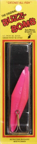 Buzz Bomb 2.5 Inch Hot Pink Fishing Jigs