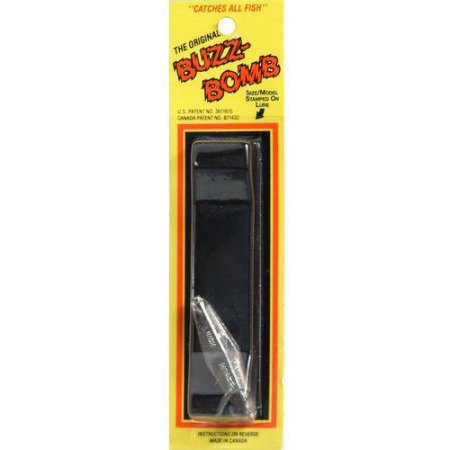 Buzz Bomb BB2-CHR Buzz Bomb 2 Chrome Fishing Jigs