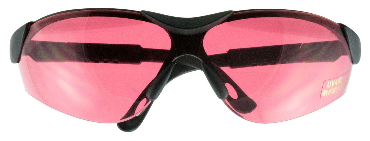 Walker's Elite Sport Shooting Glasses - Vermilion