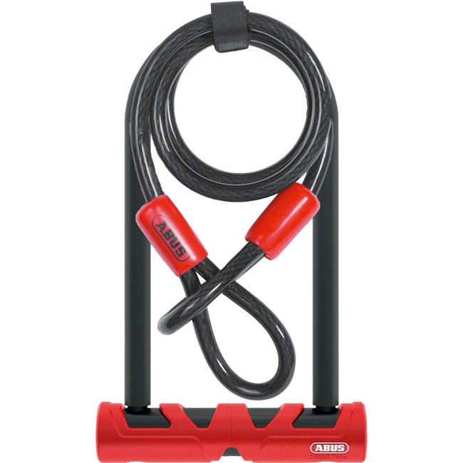 Abus Ultimate 420 & Cobra Keyed U-Lock Combo - 3.15" x 9"