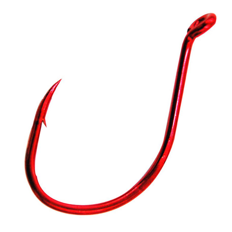 Eagle Claw Lazer Octopus Short Shank Offset Up Eye U-Pack Hooks