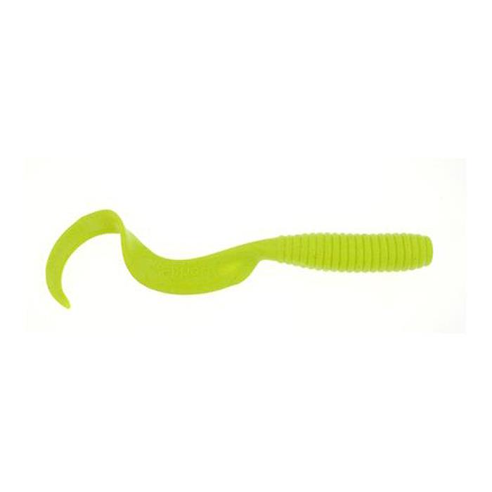 Berkley Gulp! Saltwater Grub - 8 in. - Chartreuse