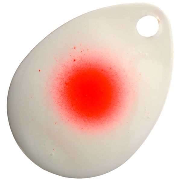 Yakima Bait Hildebrandt Blades 3.5" 2-Pak Pearl Red Dot