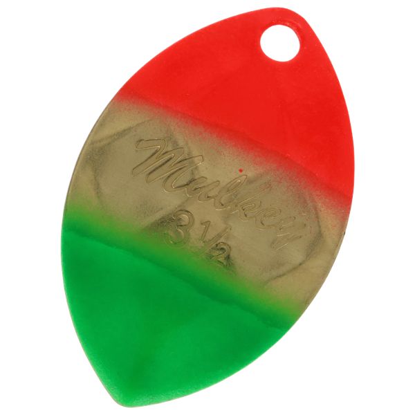 Yakima Bait Mulkey Spinner Blades - 1-1/8" - Mexican Flag