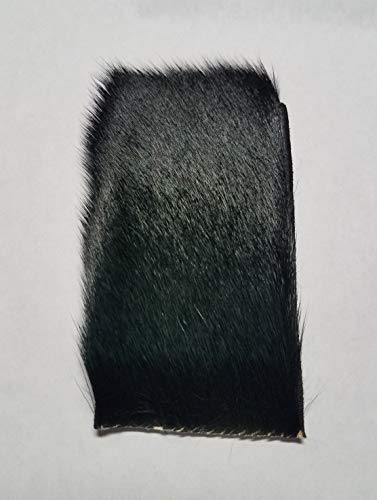 Hareline Dubbin Dyed Black Coastal Deer Hair | OMC Gear