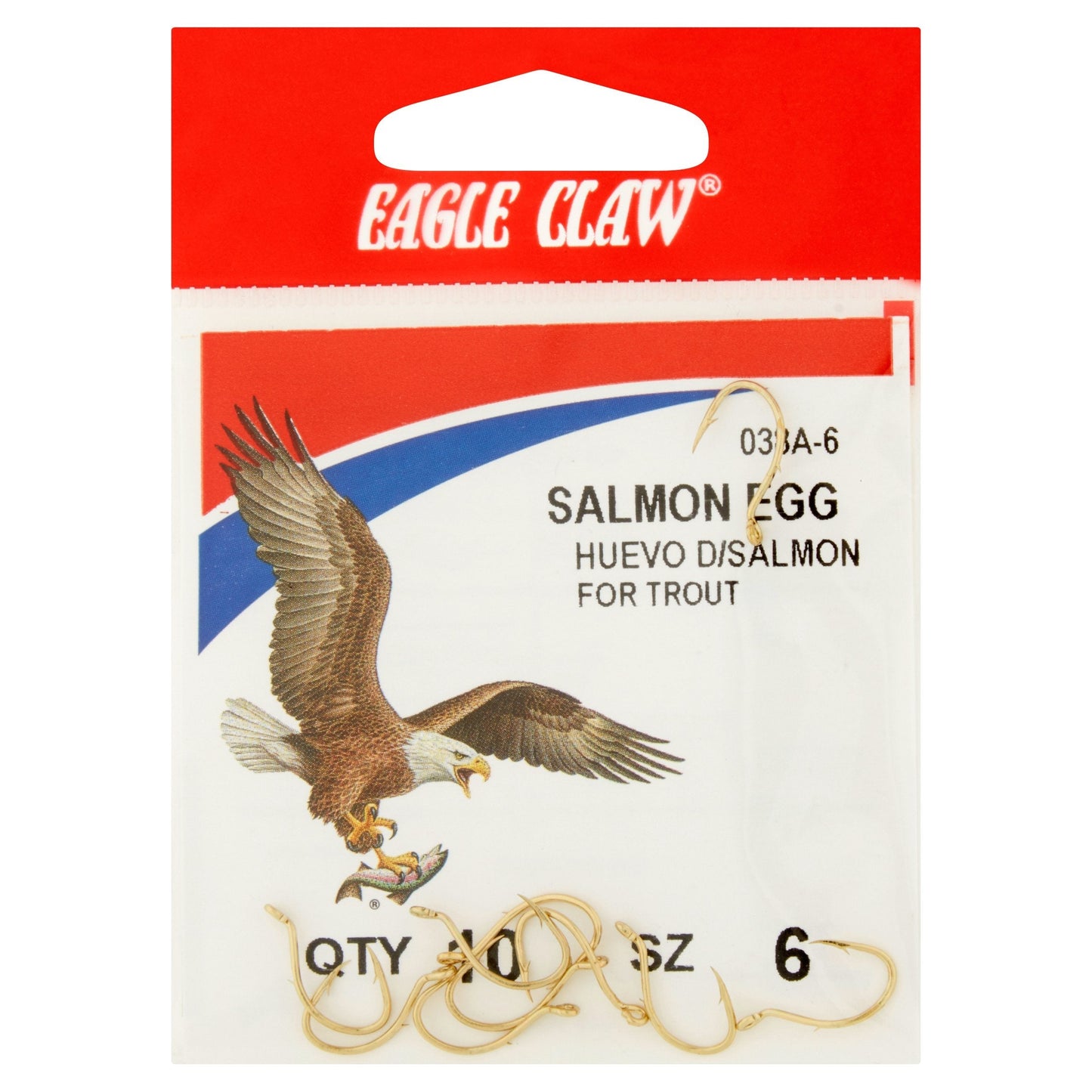 Eagle Claw Salmon Egg Up Eye Offset