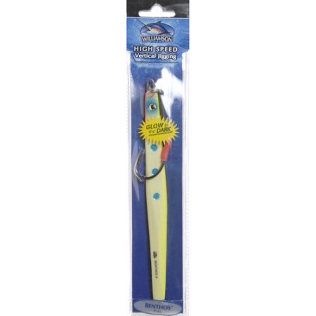 XXB Williamson Lures Benthos Speed Jig - Chartreuse - 7"