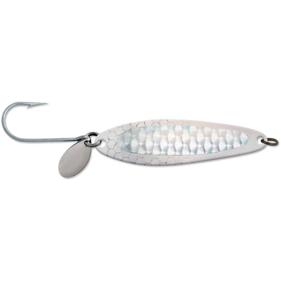 Luhr Jensen 4 Coyote Spoon Nickel/Silver Prism-Lite