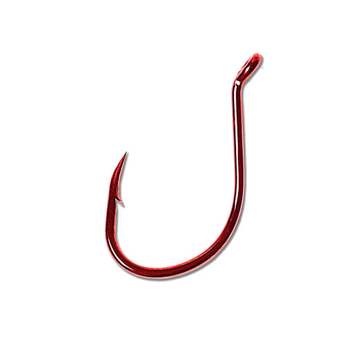 Eagle Claw Lazer Octopus Short Shank Offset Up Eye U-Pack Hooks