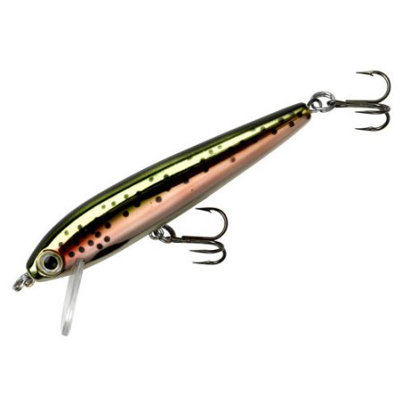 Rebel Track Down Minnow Slick Slow Sinking Slick Rainbow Trout 2 1/2 5/32 Oz. ZZZ