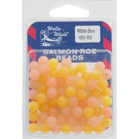 Gibbs Zak Wally Whale Salmon Roe Beads Peach and Orange